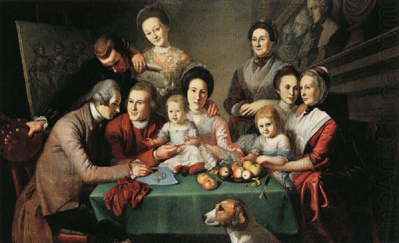 Portrait of the Peale Family, Charles Willson Peale